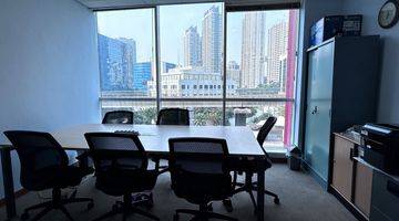 Gambar 1 Ruang Kantor Furnished Lt 2 Menara Kuningan Rasuna Said Jakarta 