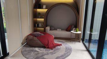 ruang tamu rumah minimalis resort pelican hill,