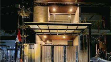 Gambar 1 Dijual Rumah Baru Mewah Kupang Baru Indah Modern Smart Door Tropical 