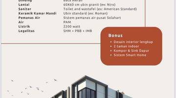 Gambar 2 Dijual Rumah Baru 3lt SHM Modern Japandi Living di Taman Ratu