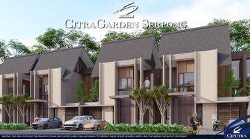 tampak depan  rumah unfurnished bagus di citra