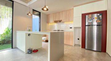 dapur hunian modern industrial style dalam