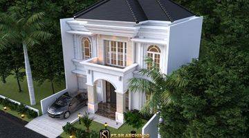 tampak depan hunian mewah exclusive listrik bawah