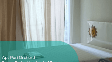 Gambar 1 Apartement Puri Orchard Tower Cedar Heights Wing A Lt 10, Studio, Semi Furnished