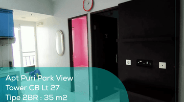 Gambar 1 Apartement Puri Park View Tower Cb Lt 27, 2br, Semi Furnished