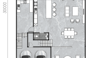 Gambar 4 Disewakan Rumah Golf Island 12x30 Termurah Cluster Mewah