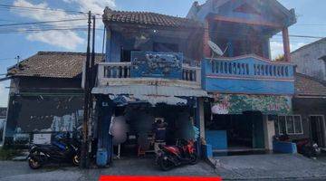 tampak depan ruko 2 lantai strategis pinggir