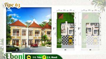 Gambar 2 Rumah Indent di Cluster Golden Sanur, Perumahan Greewood, Semarang