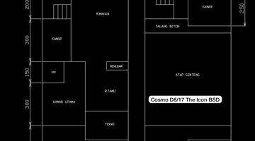 Gambar 3 Rumah SHM, Barat, Renovasi 2 Lantai Bagus Semi Furnish di ICON BSD