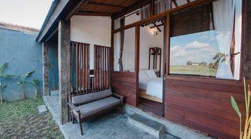 Gambar 4 Villa 2 br cemagi canggu view sawah dan kebun besar