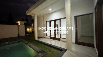 Gambar 2 Villa baru 2 br padonan canggu livingroom tertutup