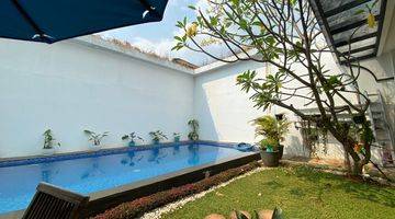 Gambar 4 Turun Harga Termurah Dijual Full Furnished Ada Pool Cantik Rumah Mewah Sutera Jingga Alam Sutera Rumah Langka