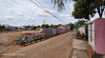tampak depan tanah di pondok kopi duren