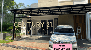 Gambar 1 Rumah Semi Furnished Modern Hook di Bintaro Dkt Kampus Upj 14829