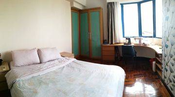 kamar tidur apartement park royale, 2br, bagus,