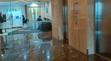 tampak depan disewakan space office, di kassablanca