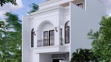 tampak depan rumah cantik dan mewah 3