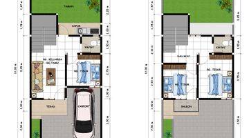 Gambar 3 Rumah 2 Lantai Dalam Cluster Baru di Banyumanik Semarang 