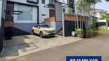 Gambar 1 Tropical Modern House Di Komplek Lebak Bulus, Lt 290 Lb 310