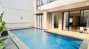 Gambar 1 Homy Modern House 4 Bedroom With Private Pool Ajh06068