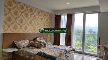 kamar tidur apartemen dago suites tipe studio,