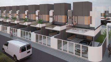 tampak depan townhouse ciracas jakarta timur, harga