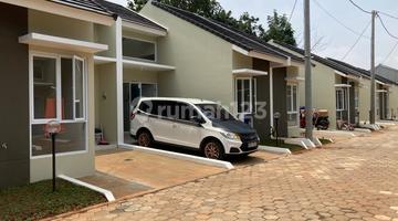 tampak depan rumah murah jati asih bojong