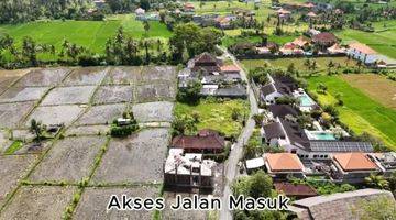 Gambar 4 Tanah View Sawah dan Sungai kecil dekat Ubud