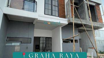 Gambar 1 Rumah 2 Lantai Premium & Murrah Scandinavian Style Dikawasan Graha Raya Pondok Aren