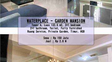 Gambar 1 Dijual Apartemen Waterplace Surabaya 2 Lantai Full Furnished