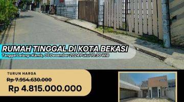 Gambar 1 Rumah Luas Tanah 1000 Mtr Jual Lelang Jati Cempaka Pondok Gede 