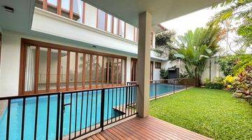 Gambar 1 Beautiful 2 Storey Modern Tropical House with Private Pool & Large Garden in Benda Compound, Close to Kemang