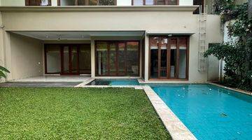 Gambar 1 Beautiful 2 Storey Modern Tropical House with Private Pool & Large Garden in Pejaten Barat Compound, Close to Kemang