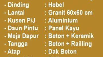 Gambar 3 Rumah 1 & 2 lantai bisa custem modern minimalis di Cipayung Jakarta timur