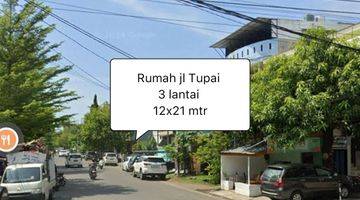 Gambar 1 Rumah Jl Tupai 3 Lantai Ukuran 12x21 Mtr Poros Jalan Dekat Ratulangi Veteran Serigala 