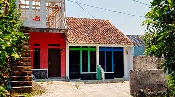 tampak depan rumah siap huni cocok untuk
