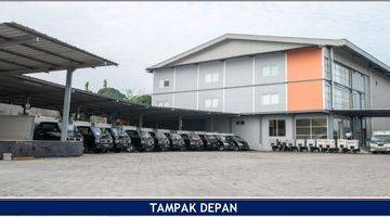 tampak depan dijual cepat gudang siap huni