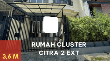 Gambar 1 Dijual Rumah Cluster Citra 2 Ext, 4+1BR 2LT Furnish Luas 144m2