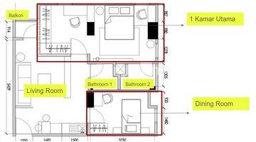 Gambar 5 APARTMENT NORTHLAND ANCOL RESIDENCE