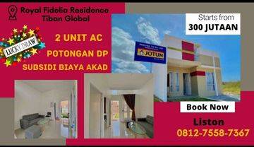 RUMAH CLUSTER TEPI PANTAI GRAND ROYAL FIDELIA TIBAN GLOBAL. 