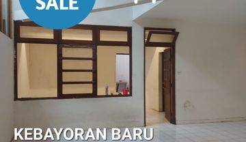 DIJUAL Rumah Lama Hitung Tanah, SHM di Area Pakubuwono Senayan 
