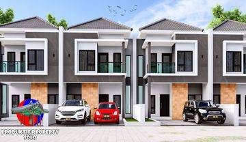 Perumahan Cluster 17 Unit Rumah Baru 2Lt Pesan Bangun
