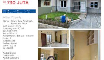 Rumah Perum. Arcawinangun Dekat Kampus