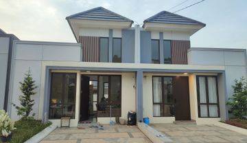Rumah rasa villa di Citeureup udara masih cejuk SHM