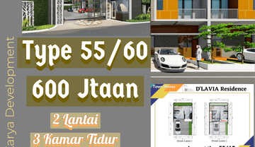 Pinggir Jalan Terstrategis Termurah 2lt Tangsel