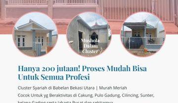 Rumah Syariah di Babelan Bekasi Kpr Tanpa Bunga