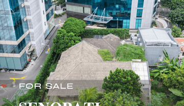 Rumah tua hitung tanah di scbd jaksel