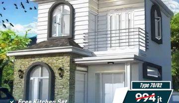 Promo Rumah Dgn View Perbukitan Dan Kota, Dekat Dream Park Dago
