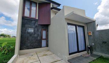Rumah cantik minimalist Harga terjangkau,  view sawah di denpasar utara