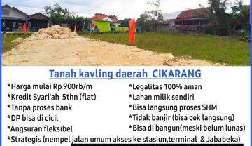 Kavling Siap Bangun di Al Mamnuh Cikarang